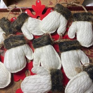 Mitten Christmas Ornaments